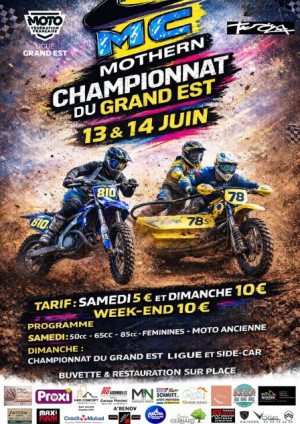 Championnat du Grand Est à MX Mothern